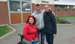 Dr. Angelika Trabert, Steffen Zeibig und Regine Mispelkamp in Frechen