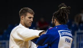 Daniel Goral im Duell mit seinem französischen Gegner
