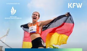 Grafik mit Jule Roß und dem Slogan "Erfolge, die verbinden"