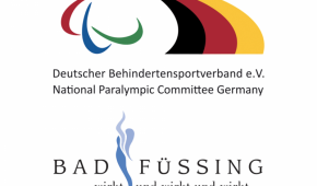 Bildcollage mit DBS- und Bad Füssing-Logo