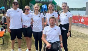 Gruppenfoto der Staffel-Teilnehmer*innen des Juniorteams